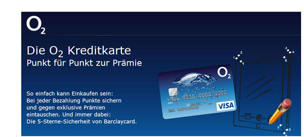 Barclaycard O2 | Kreditkartebilliger.de